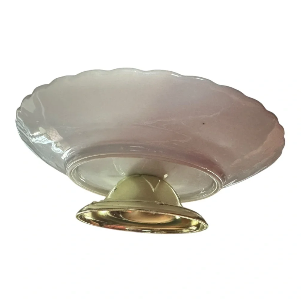 Vintage 1950s‎ Bond Ware Porcelain Cake Plate 7 1/2
